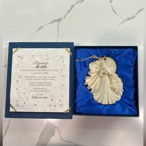 Christmas Ornament Ltd Edition 1997 Millenium Series Roman Inc Gentle Rejoice